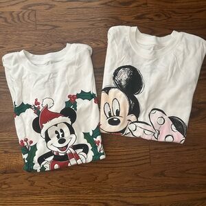 Disney Mickey Mouse Kids Tshirts (lot of 2) - size XXS (00)